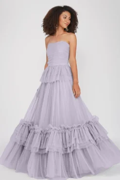 Ana Lilac Tulle Gown