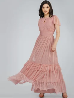 Diva Mink Tulle Bridesmaid Dress