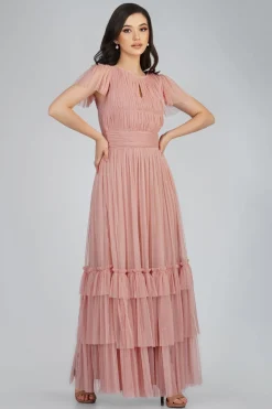 Diva Mink Tulle Bridesmaid Dress