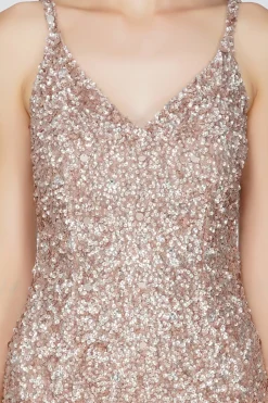 Greyson Mink Sequin Mini Dress