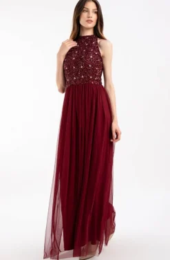 Gui Burgundy Bridesmaid Dress