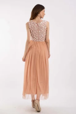 Hazel Blush Pink Bridesmaid Dress