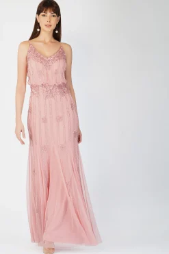 Keeva Dusty Pink Bridesmaid Dress