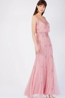 Keeva Dusty Pink Bridesmaid Dress