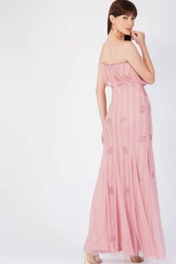 Keeva Dusty Pink Bridesmaid Dress