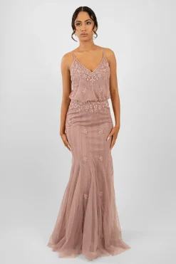 Keeva Mauve Bridesmaid Dress