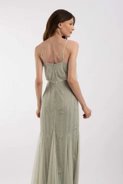 Keeva Pale Aqua Bridesmaid Dress