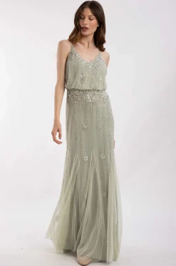 Keeva Pale Aqua Bridesmaid Dress