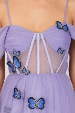 Lottie Purple Butterfly Dress