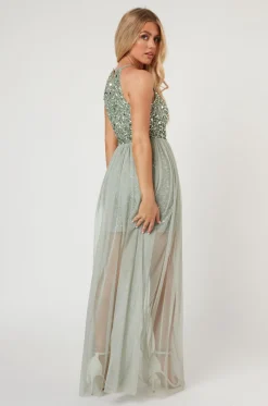 Lulu Sage Bridesmaid Dress