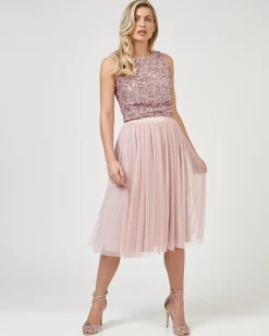 Picasso Pink Sequin Top