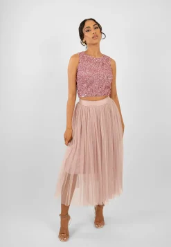 Picasso Pink Sequin Top